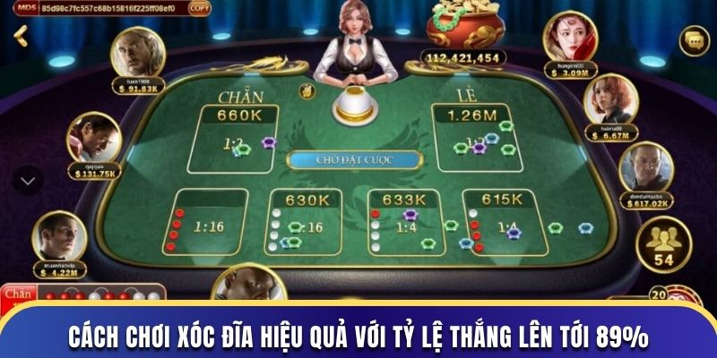 cách chơi xóc đĩa