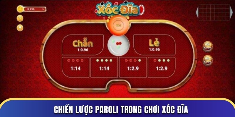 Chiến lược paroli trong chơi xóc đĩa